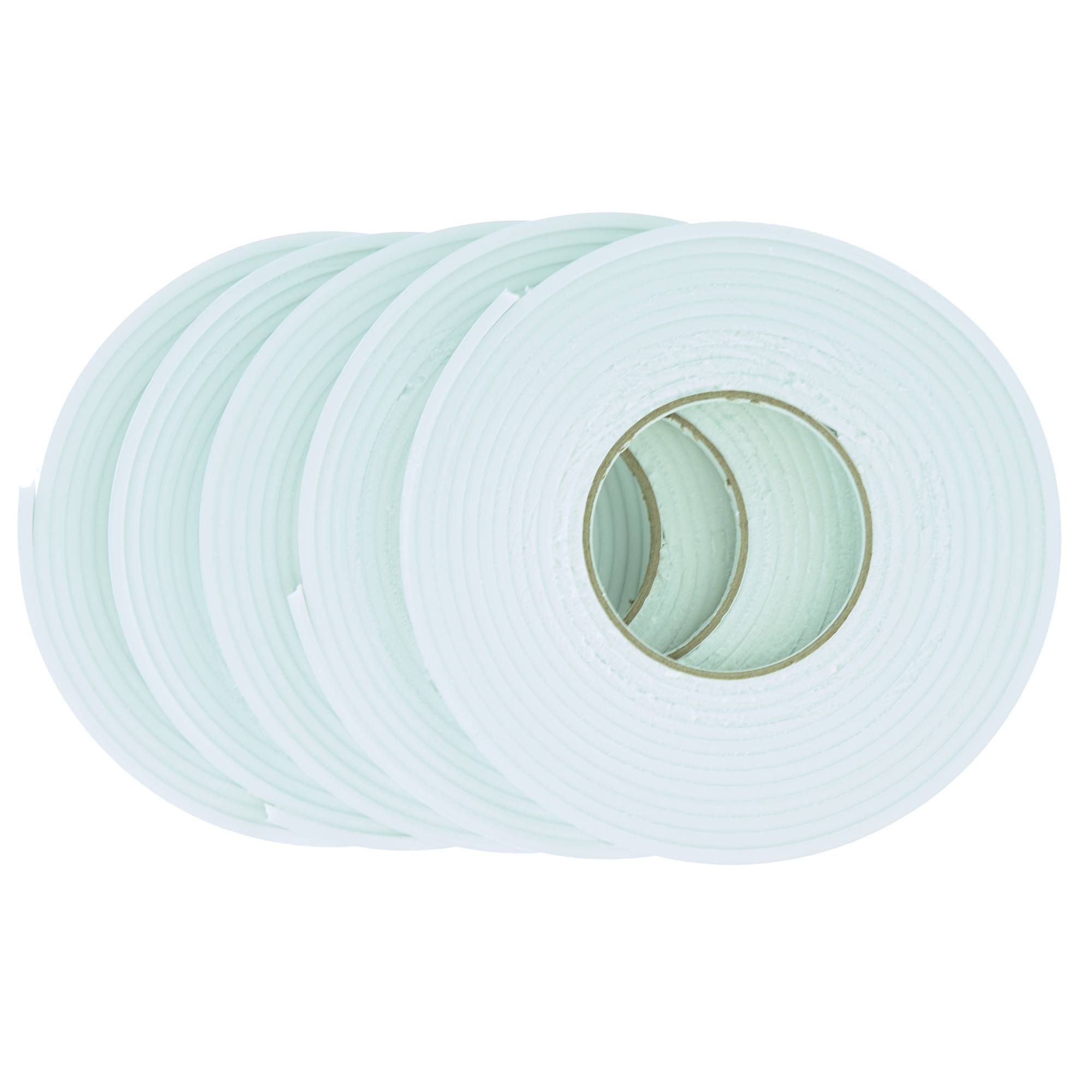 DKH 5 x Zugluftdichtung 5 m x 9 mm selbstklebend (5 x 5 Meter)