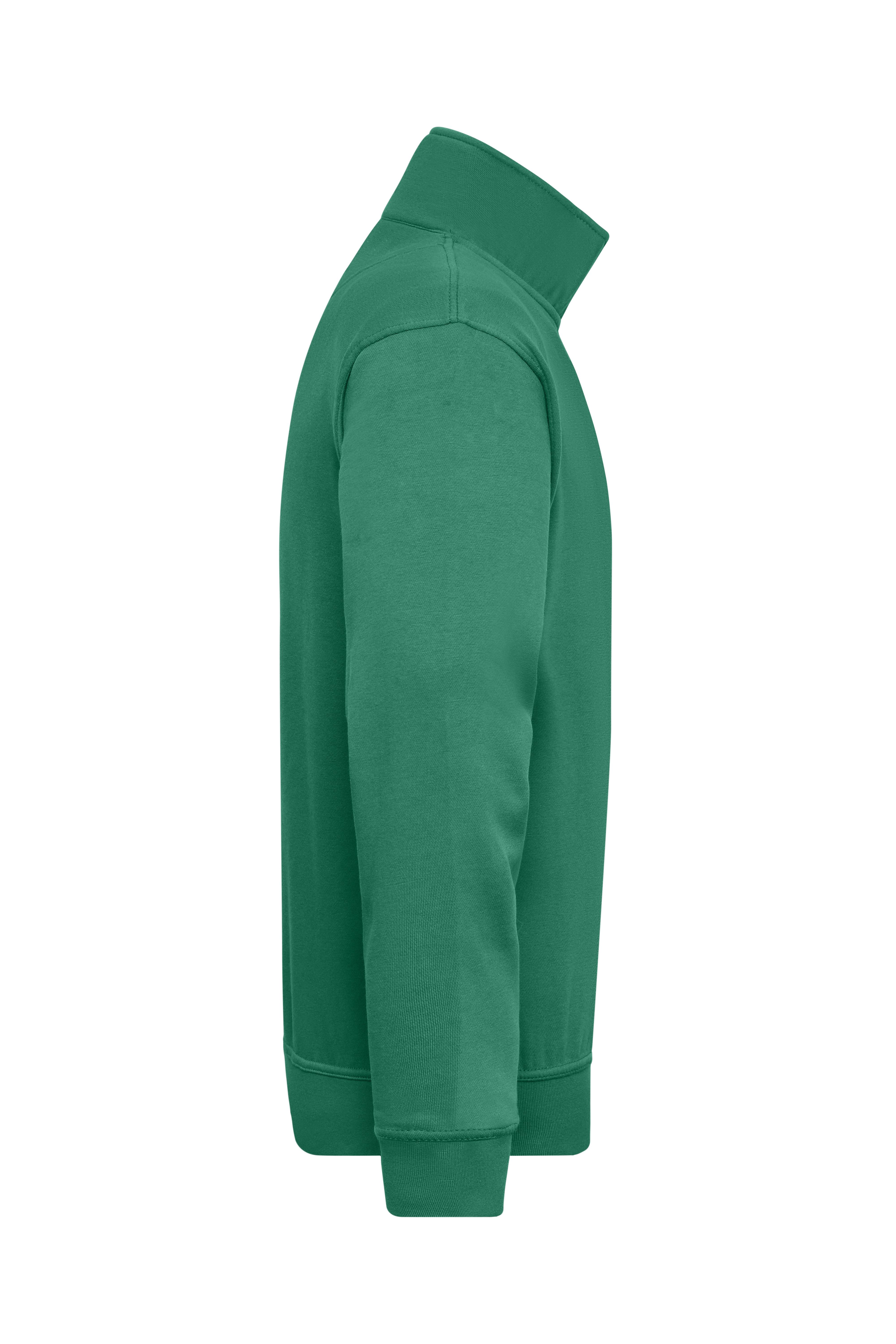 James & Nicholson® Workwear Half Zip Sweat JN831 Größe:XL dark-green