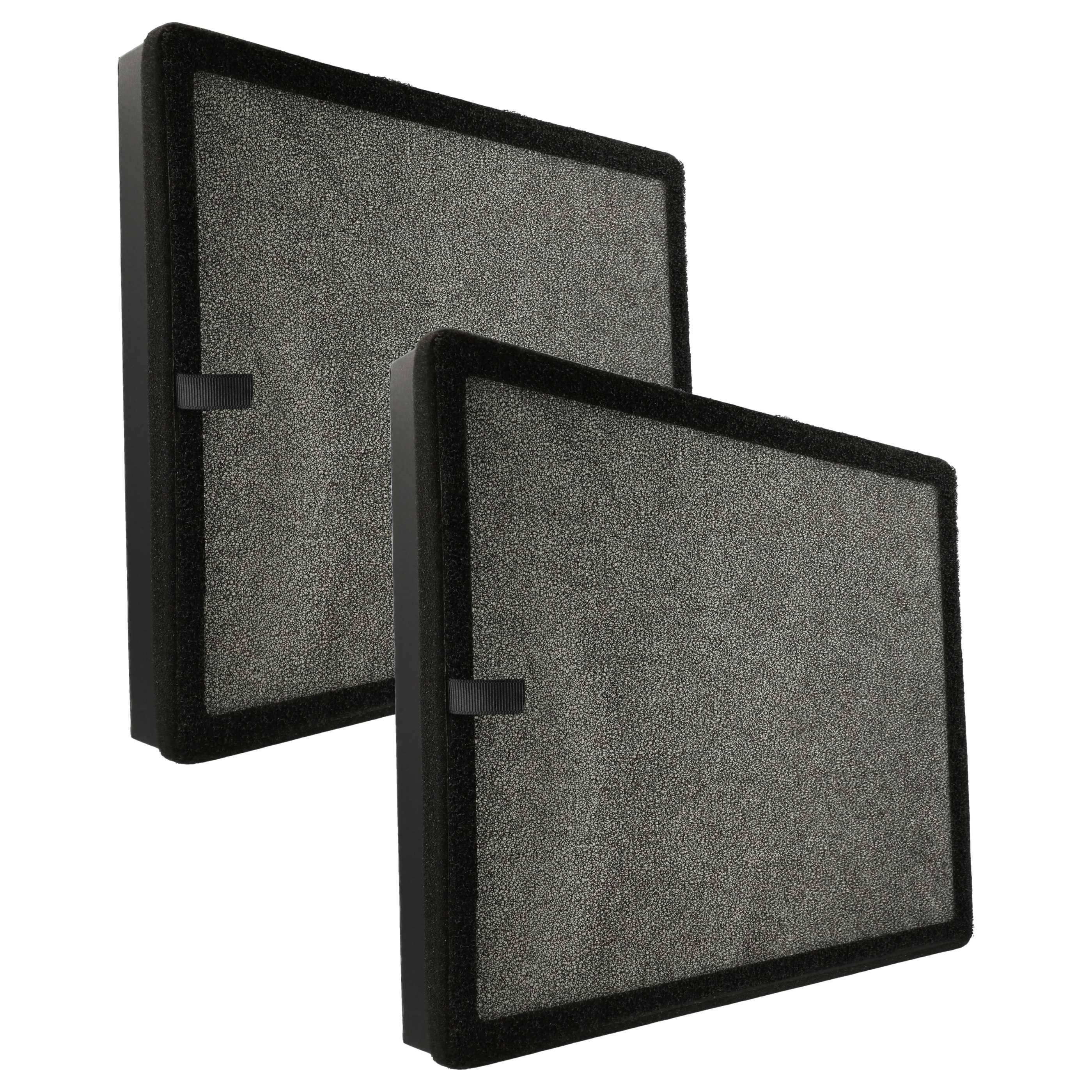 vhbw 2x Luftilter Ersatz für Medion 50067183 für - Kombifilter Vorfilter + HEPA + Aktivkohle