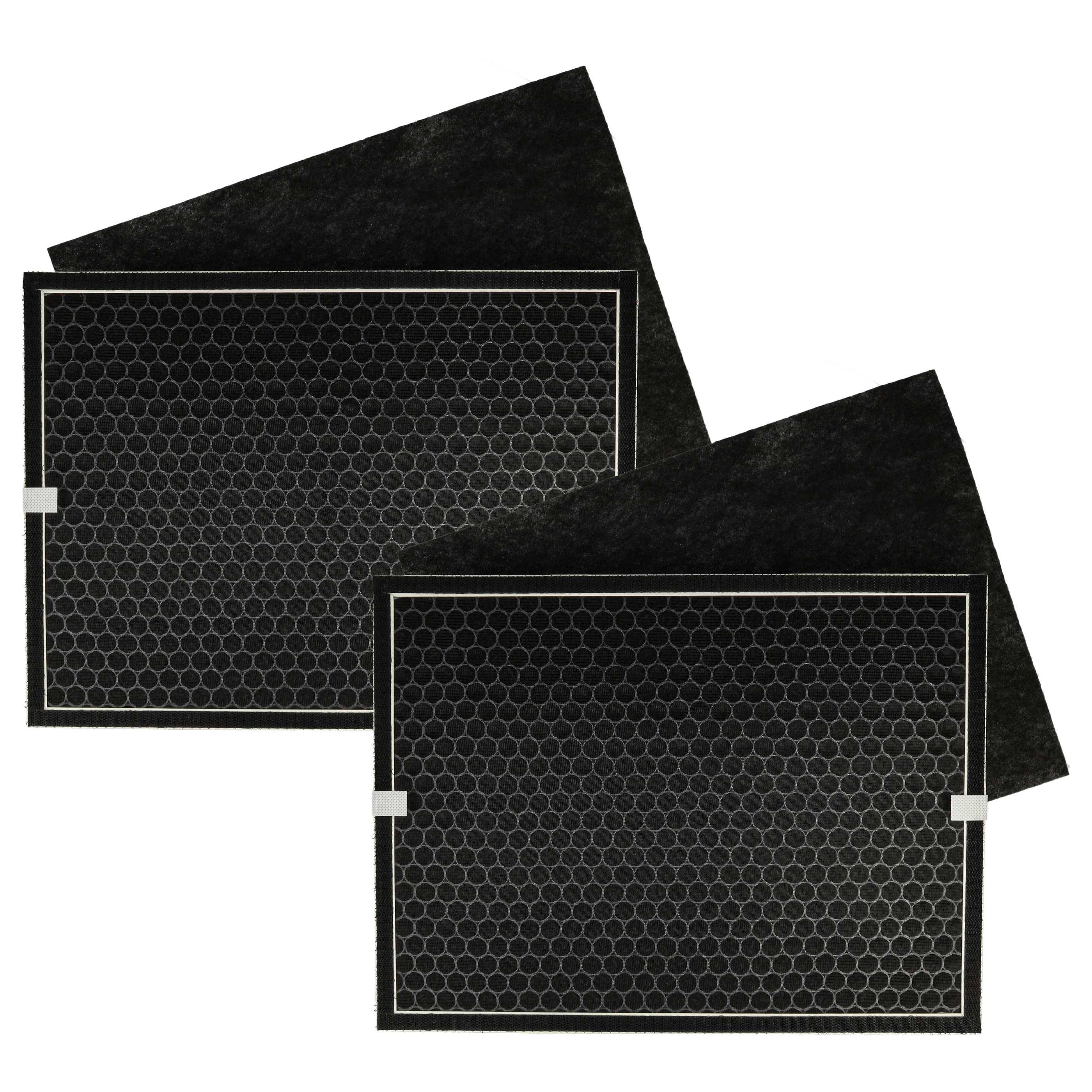 vhbw 4-teiliges Filter-Set kompatibel mit Beurer LR 500 Luftreiniger - Vorfilter, Aktivkohle+Hepa
