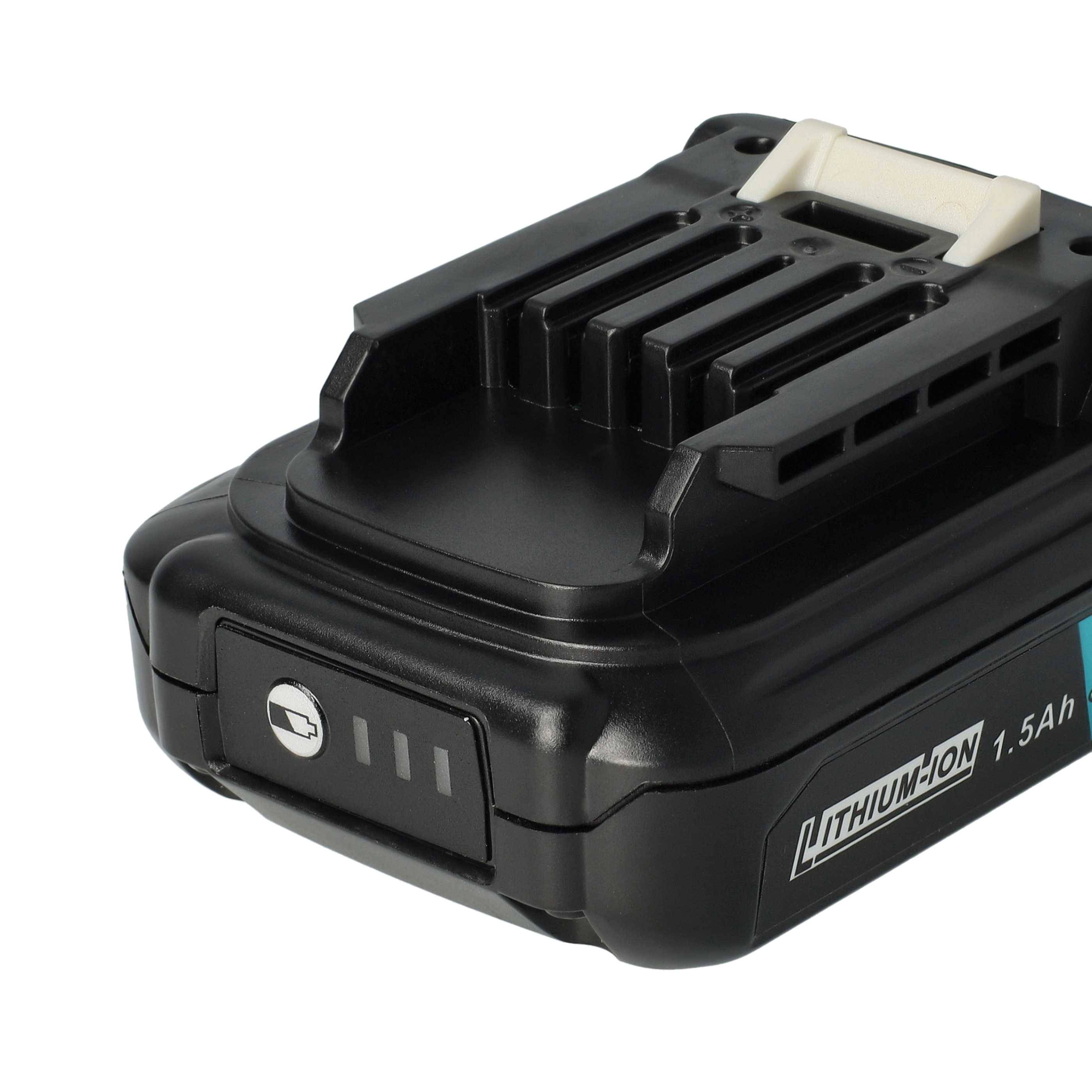 vhbw 3x Akku kompatibel mit Makita DS032DSAJ, DS032DSAE, DS032DWAX1, DS032DSYE, DS032DSMJ, DS032DSME Werkzeug (1500 mAh, Li-Ion, 12 V)