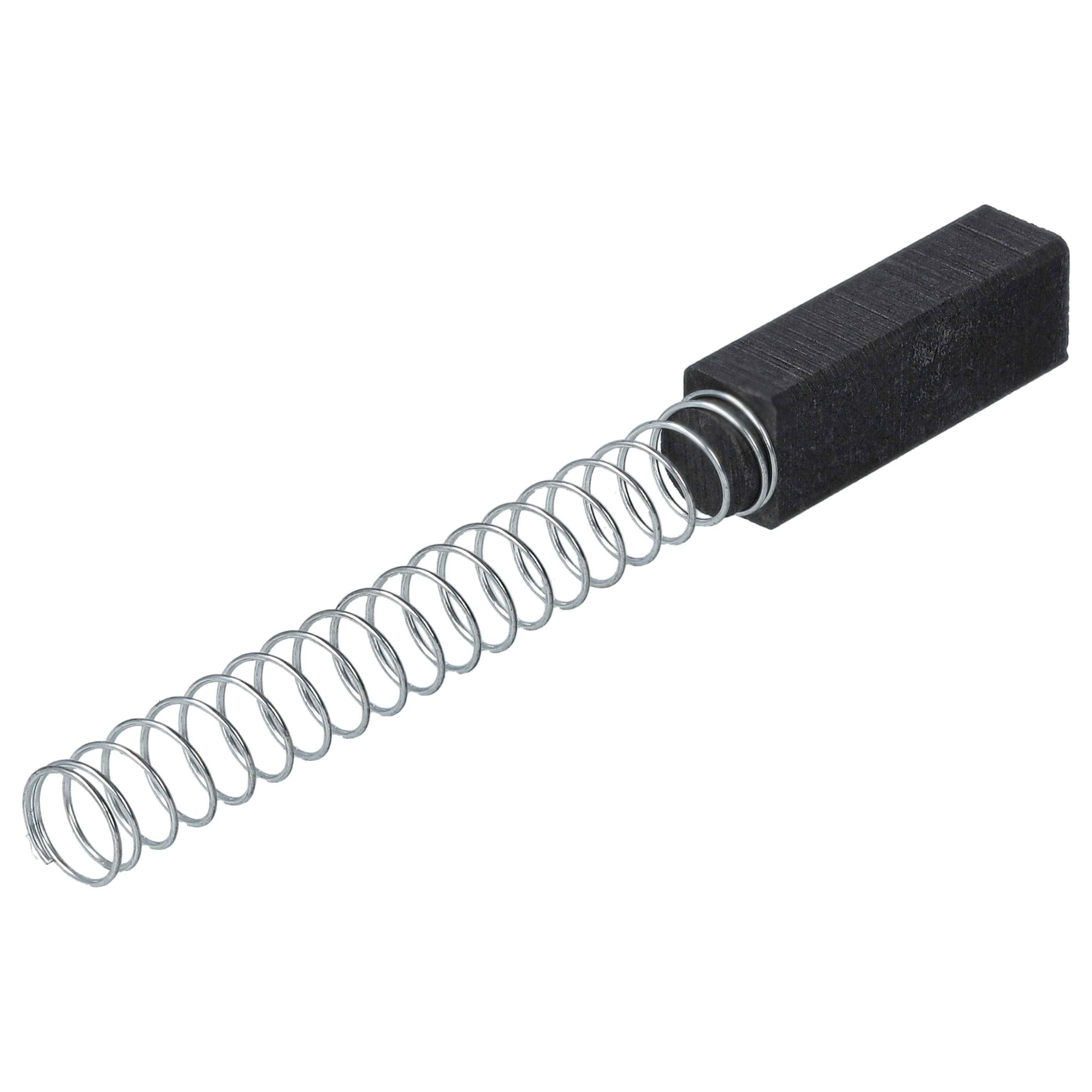 vhbw 2x Kohlebürste 6,4 x 7,9 x 25 mm kompatibel mit Baege Haartrockner