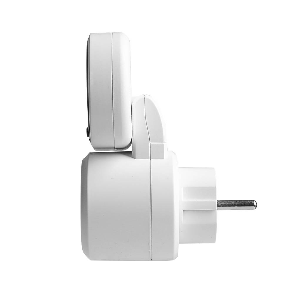 Stromzähler für Steckdose mit Dual Tarif Modus 230V 50Hz