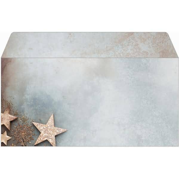 Weihnachtsumschlag DIN lang 90g 50 Stück Glamorous Christmas