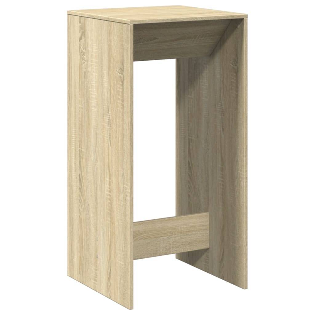 vidaXL Bartisch Sonoma-Eiche 51x50x103,5 cm Holzwerkstoff