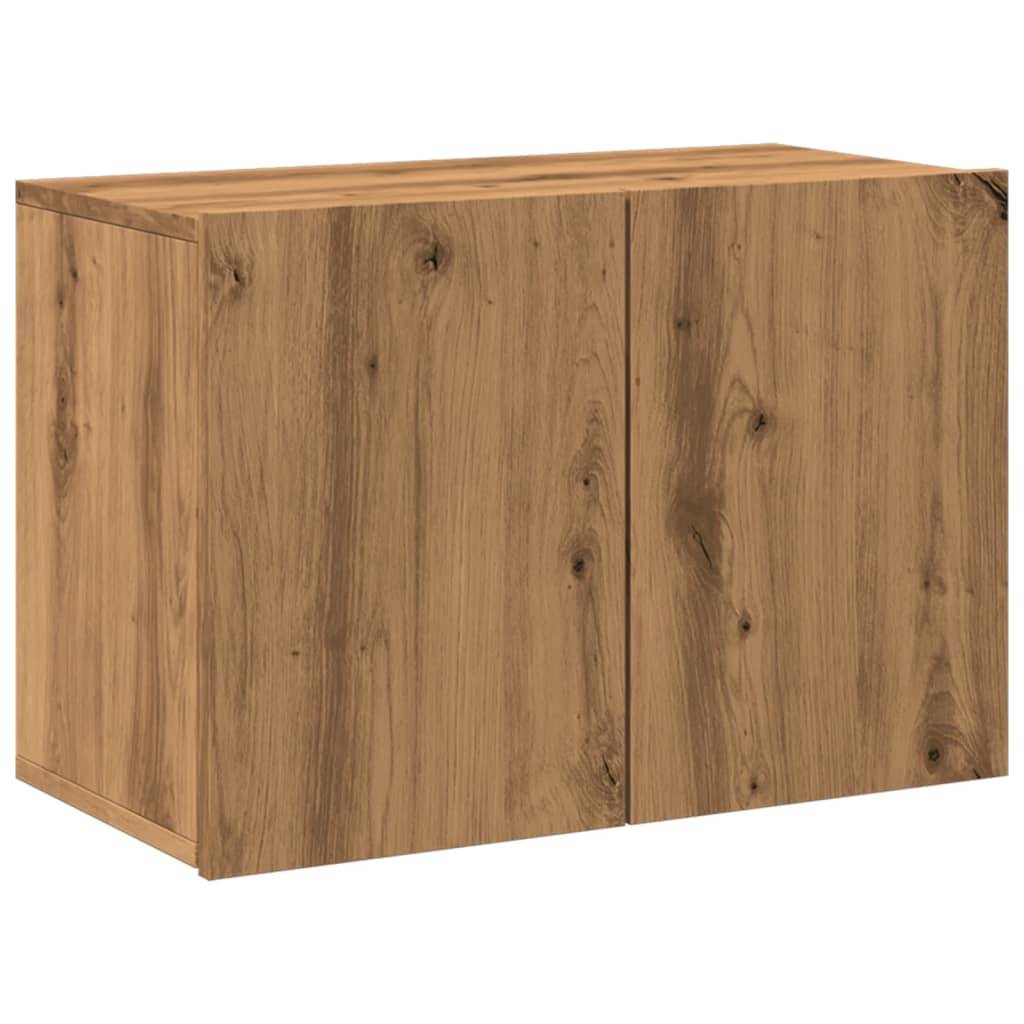 vidaXL TV-Wandschrank Artisan-Eiche 60x30x41 cm