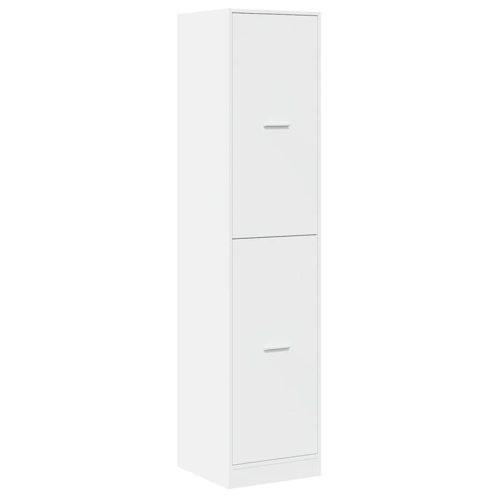 vidaXL Apothekerschrank Weiß 40x41x174,5 cm Holzwerkstoff