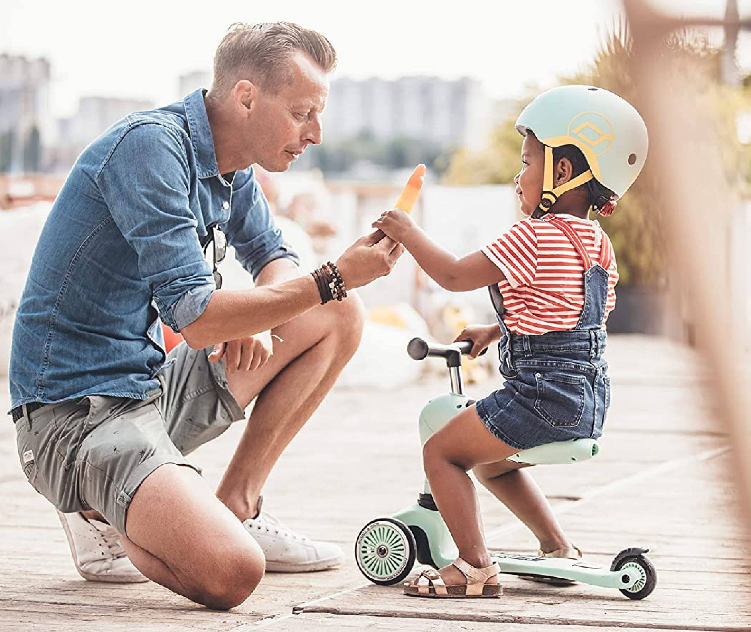 Scoot & Ride Helm XXS-S rose