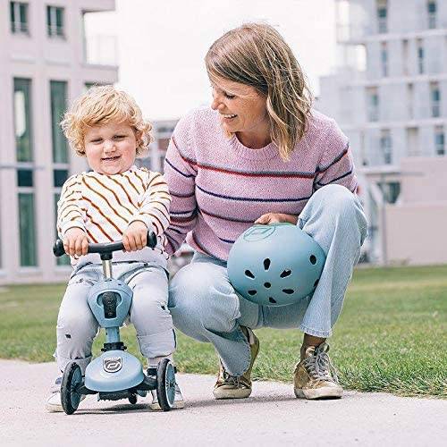 Scoot & Ride Helm XXS-S steel