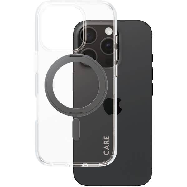 CARE by PanzerGlass Feature Kickstand Case kompatibel mit iPhone 16 Pro