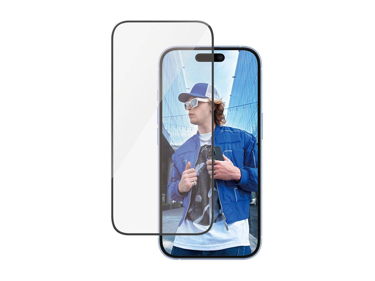 PanzerGlass - Bildschirmschutz für Handy - ultrabreite Passform