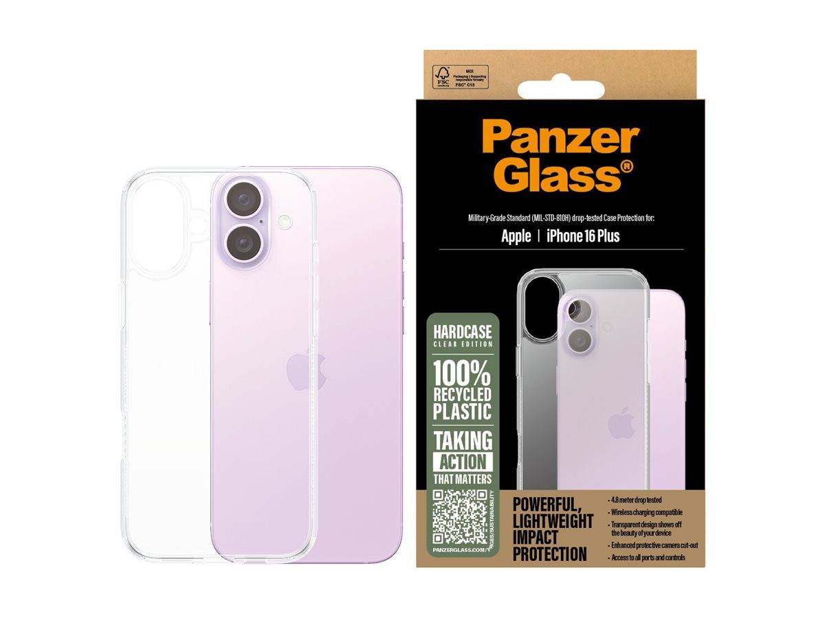PanzerGlass HardCase - Hintere Abdeckung für Mobiltelefon - Thermoplastisches Polyurethan (TPU)