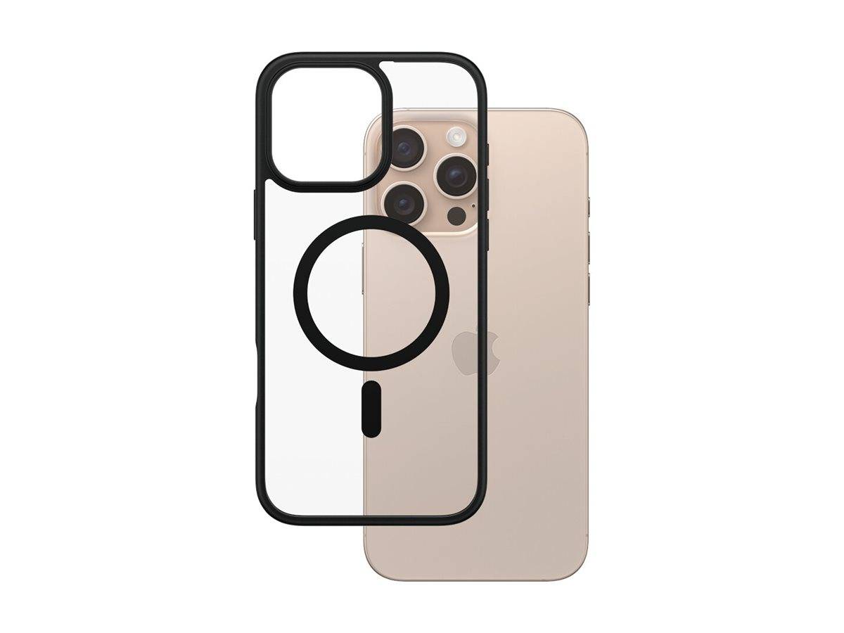 Schutzglass HardCase iPhone 16 Pro Max 6,9″ schwarz/schwarz MagSafe 1304