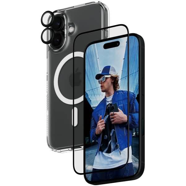 PanzerGlass 3-in-1 Protection iPhone 16
