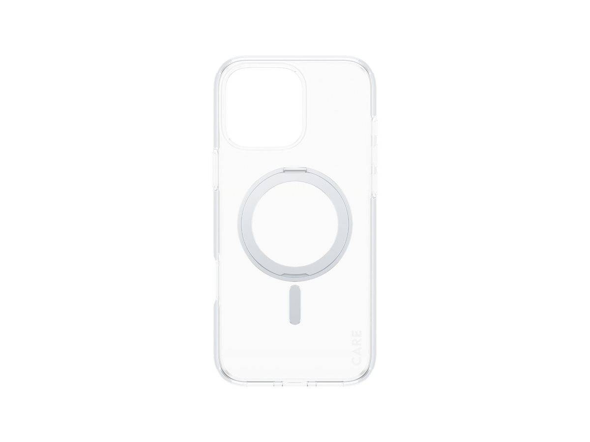 CARE by Schutzglass Feature Kickstand Case iPhone 16 Pro Max 6,9″ Silber/Silber MagSafe 1328