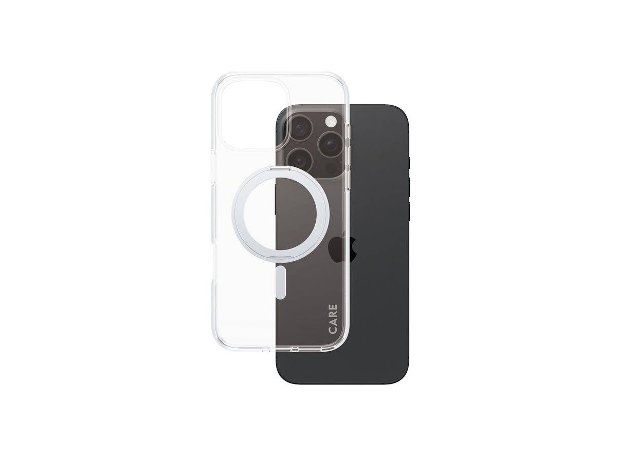 CARE by Schutzglass Feature Kickstand Case iPhone 16 Pro Max 6,9″ Silber/Silber MagSafe 1328