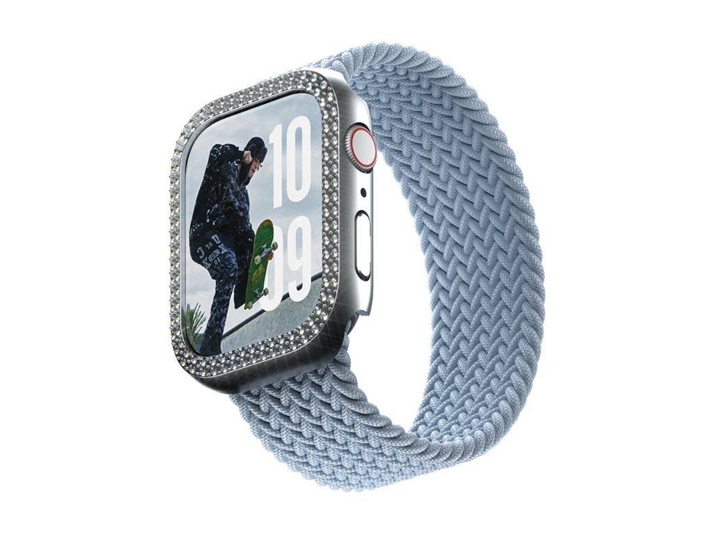 PANZERGLASS - SAFE. by PanzerGlass - Stoßstange für Smartwatch - 42mm - Polycarbonat - Bling Silver - für Apple Watch Se