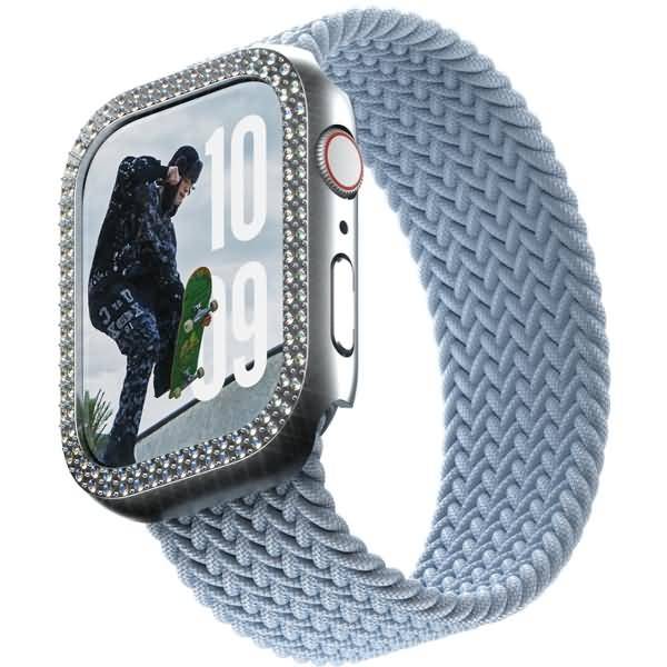 SAFE Bling Bumper Silver Apple Watch 10/46mm