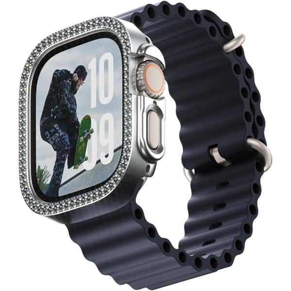 SAFE Bling Bumper Silver Apple Watch Ultra 2