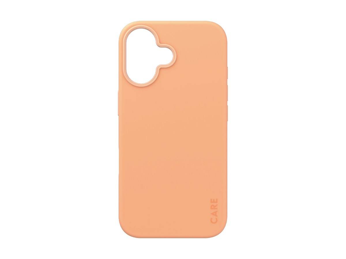 CARE by Schutzglass Fashion Case iPhone 16 6,1″ pfirsich/pfirsich MagSafe 1389