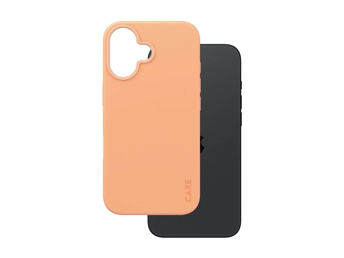 CARE by Schutzglass Fashion Case iPhone 16 6,1″ pfirsich/pfirsich MagSafe 1389