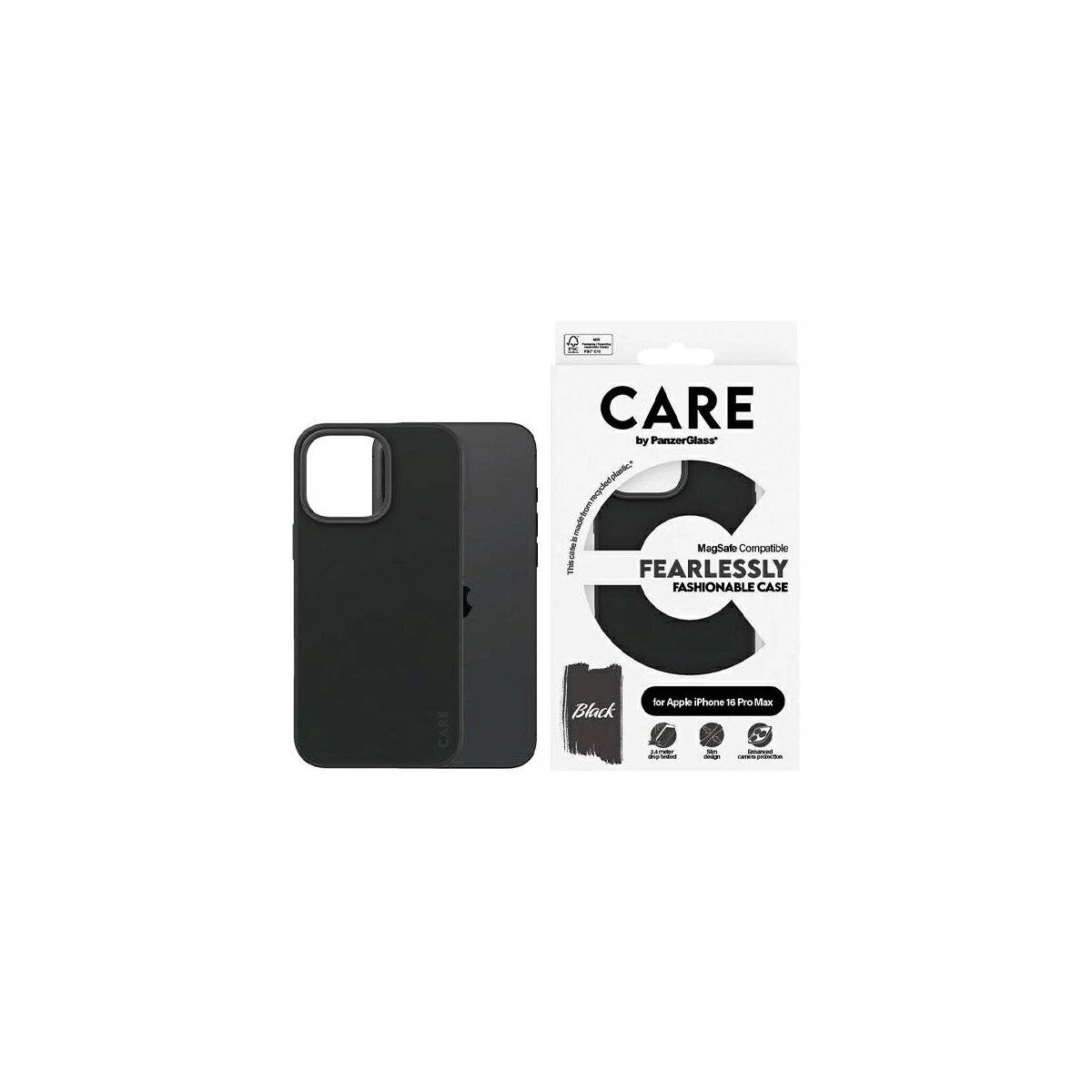 CARE by PanzerGlass Fashion Hülle Magsafe kompatibel mit Iphone 16 Pro Max