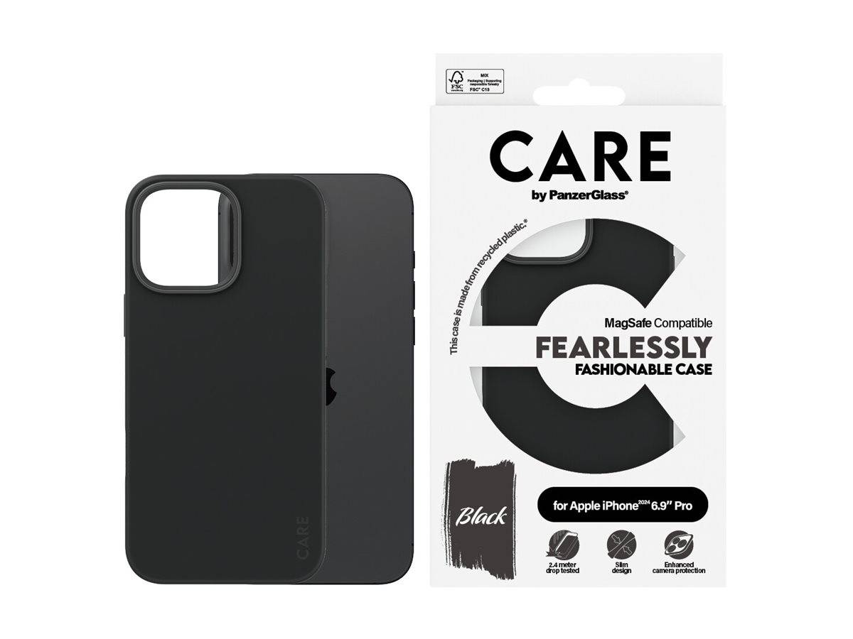 PANZERGLASS - CARE by PanzerGlass - Hintere Abdeckung für Mobiltelefon - kompatibel mit MagSafe - Thermoplastisches Poly