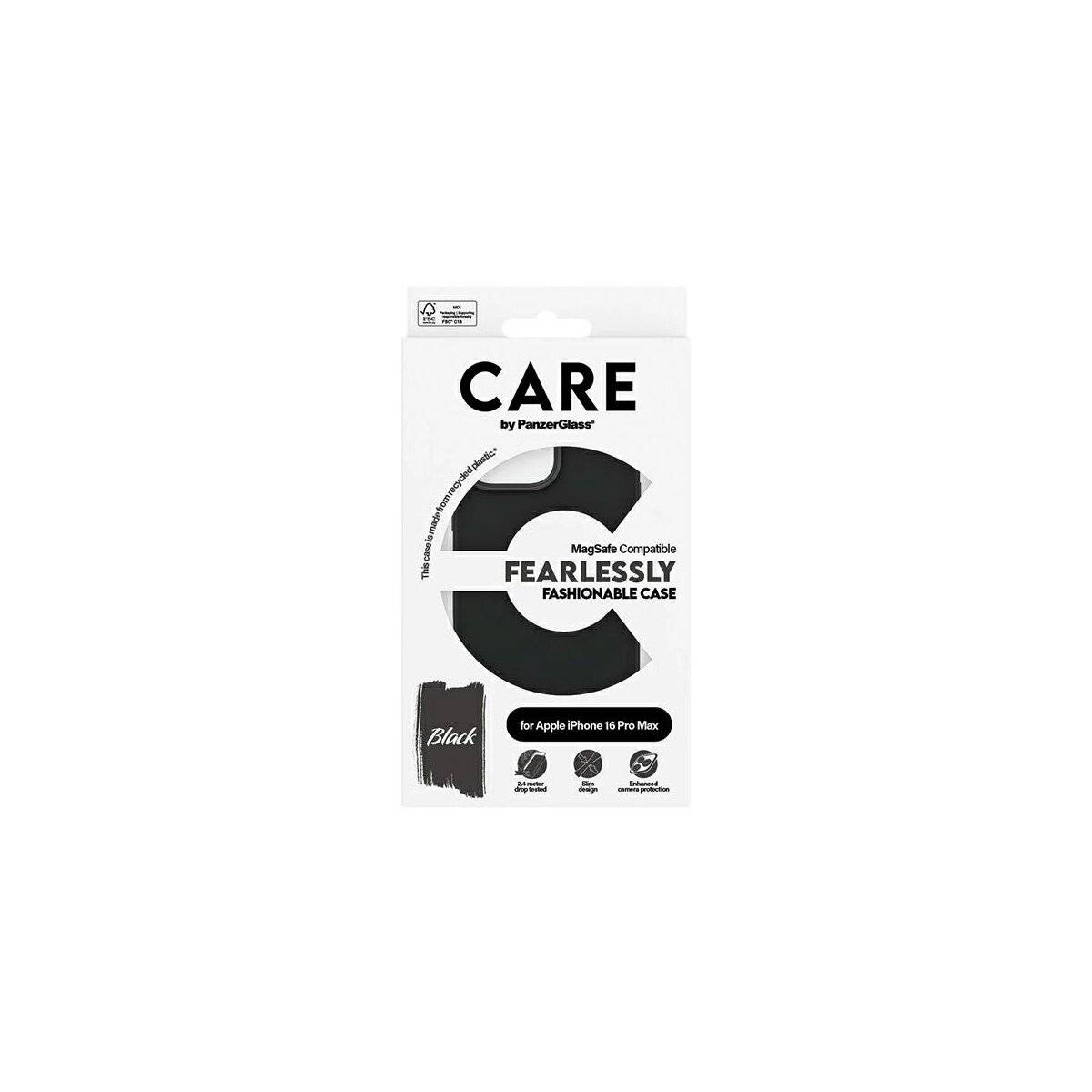 CARE by PanzerGlass Fashion Hülle Magsafe kompatibel mit Iphone 16 Pro Max