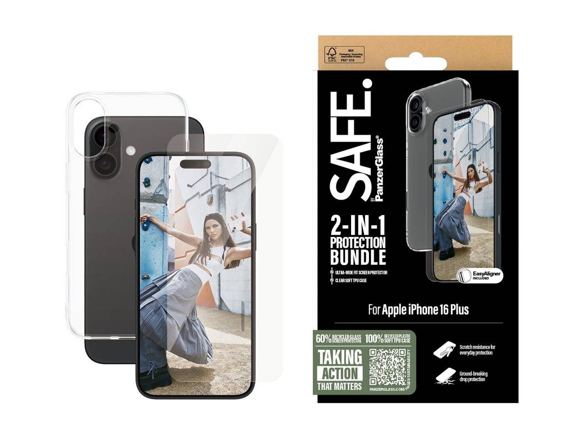 Produktverpackung für „SAFE. PanzerGlass
