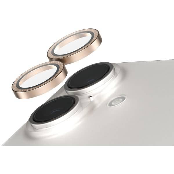 SAFE Camera Protector Glitter Gold iPhone 16/16 Plus