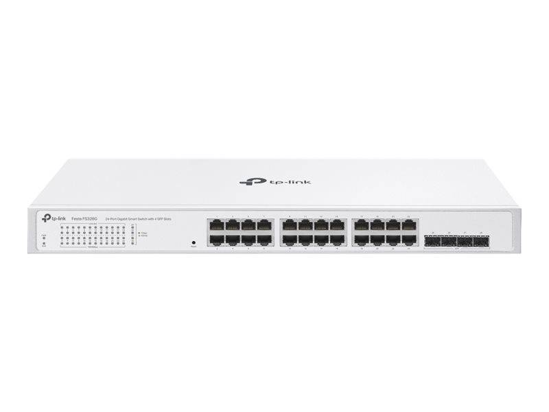 TP-Link Festa FS328G 24-Port Gigabit Smart Switch 4 SFP Slots