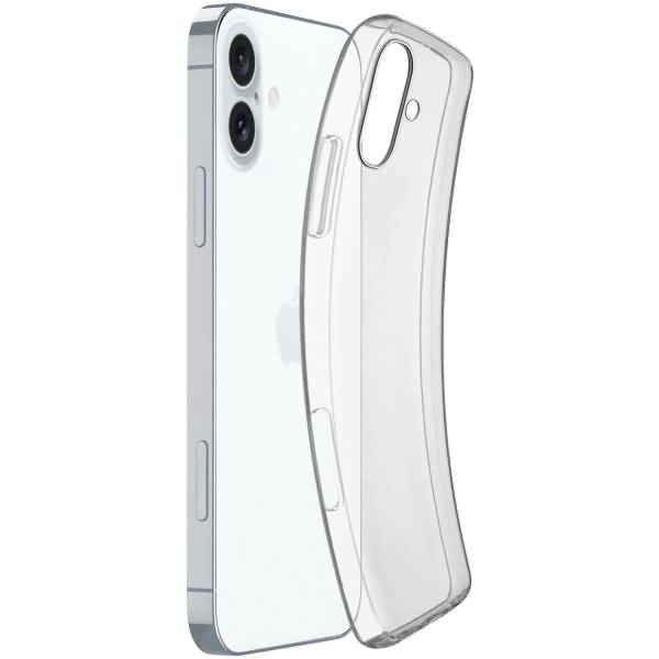 Cellularline Fine Case iPhone 16 Clear