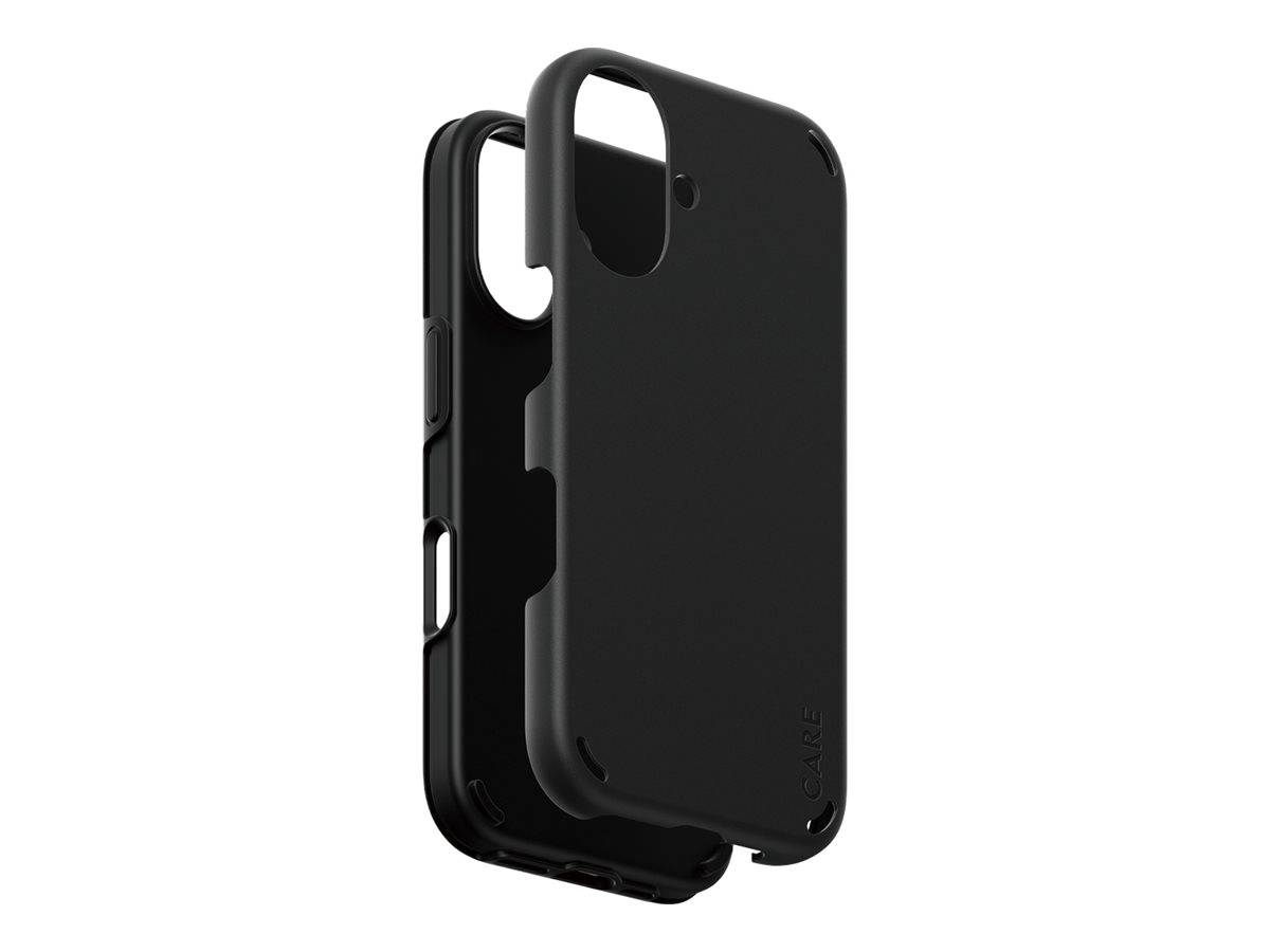 PANZERGLASS - CARE by PanzerGlass Double Defense - Hintere Abdeckung für Mobiltelefon - kompatibel mit MagSafe - Thermop