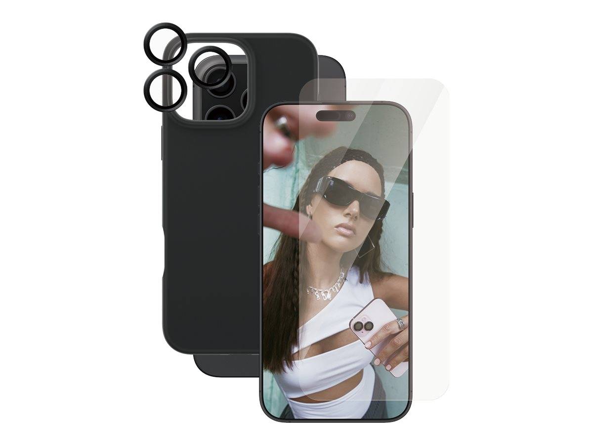 PANZERGLASS - CARE by PanzerGlass - Hintere Abdeckung für Mobiltelefon - Aluminiumlegierung, fettabweisende Beschichtung