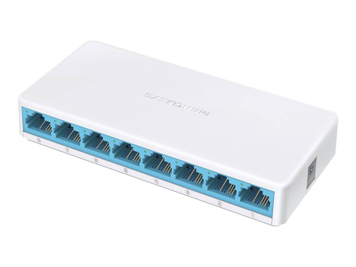 TP-LINK - Mercusys MS108 - Switch - unmanaged - 8 x 10/100