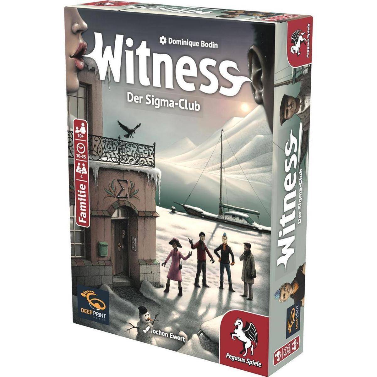 57819G - Witness Der Sigma-Club (Deep Print Games) (DE)