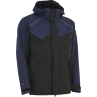 ELKA RAINWEAR 3-Lagen-Jacke mit Stretch 186101 Regenjacke Größe: Marine/Schwarz_5XL ELKA RAINWEAR 3-Lagen-Jacke mit Stretch 186101 Regenjacke Größe: Marine/Schwarz_5XL