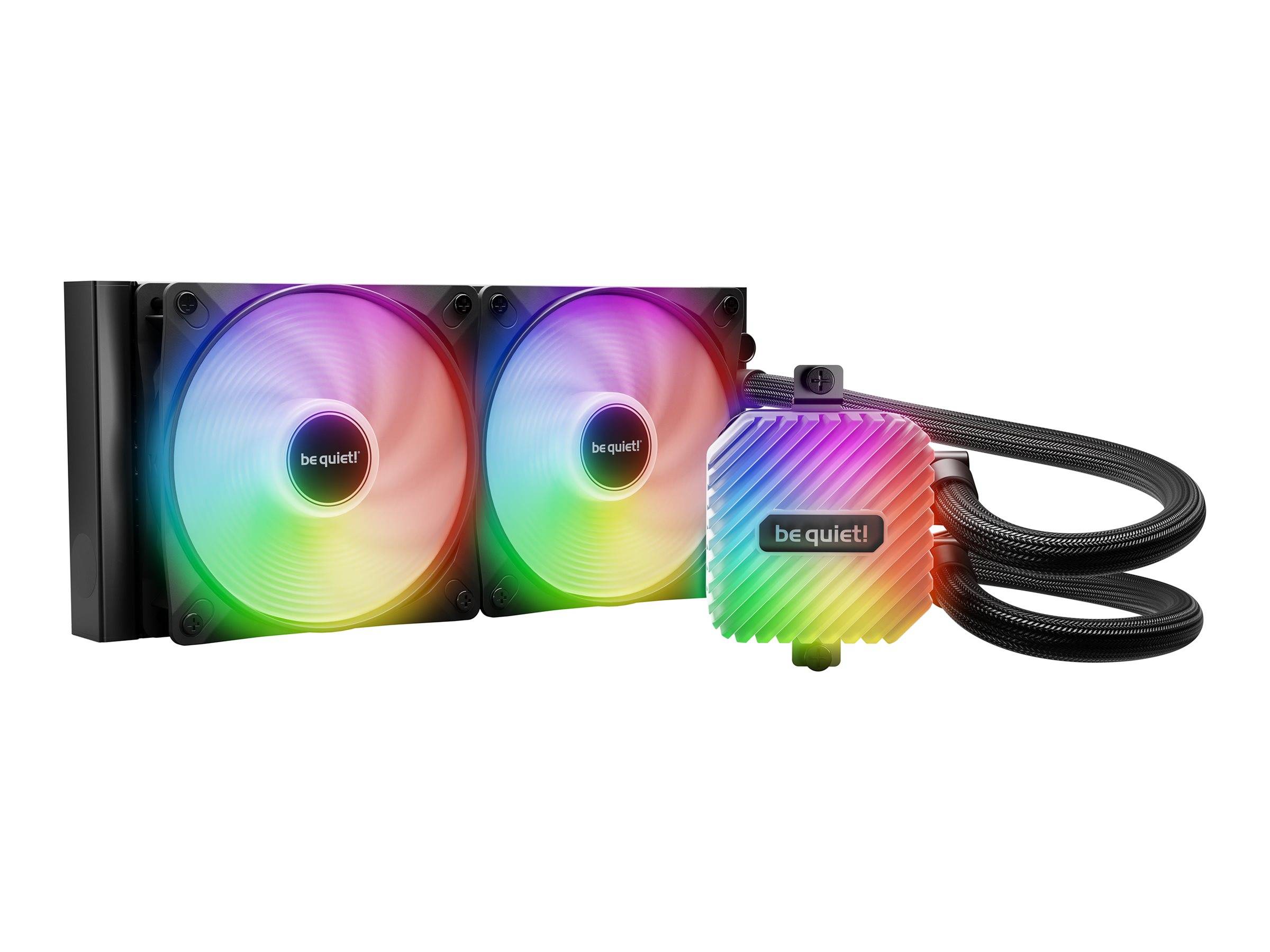 Be Quiet! Light Loop - Prozessor-Flüssigkeitskühlsystem - Kühlergröße: 240 mm - (für: LGA1150, LGA1151, LGA1155, LGA1851, LGA1700, LGA1200, AM5,