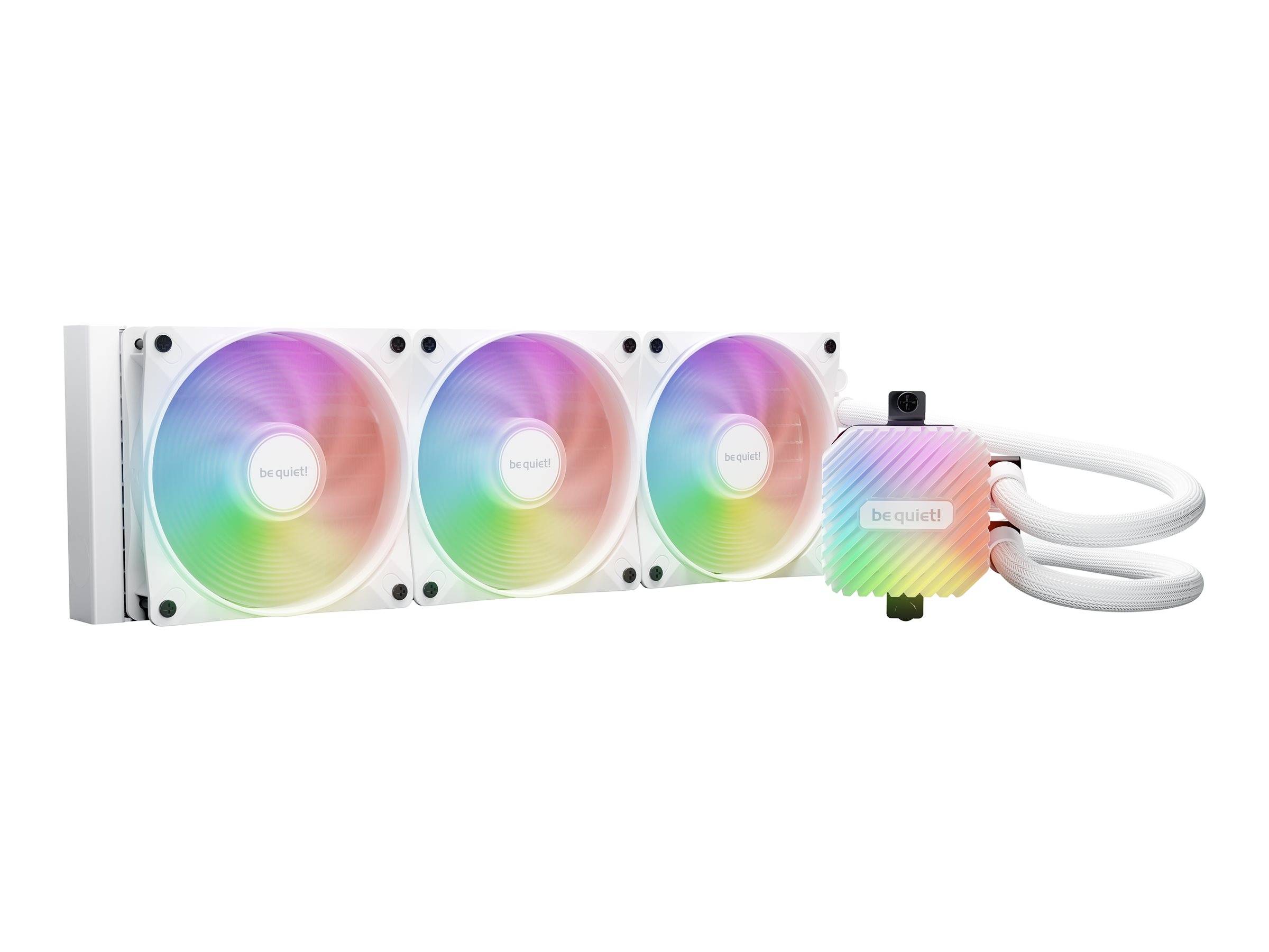 Be Quiet! Light Loop - Prozessor-Flüssigkeitskühlsystem - Kühlergröße: 360 mm - (für: LGA1851, LGA1700, LGA1200, LGA1150, LGA1151, LGA1155, AM4,