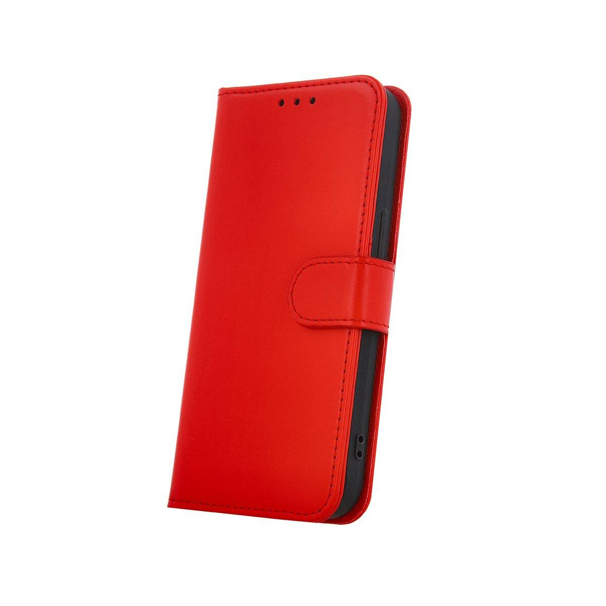 Smart Classic Magnet Hülle Standfunktion kompatibel mit iPhone 16 Pro Max Rot