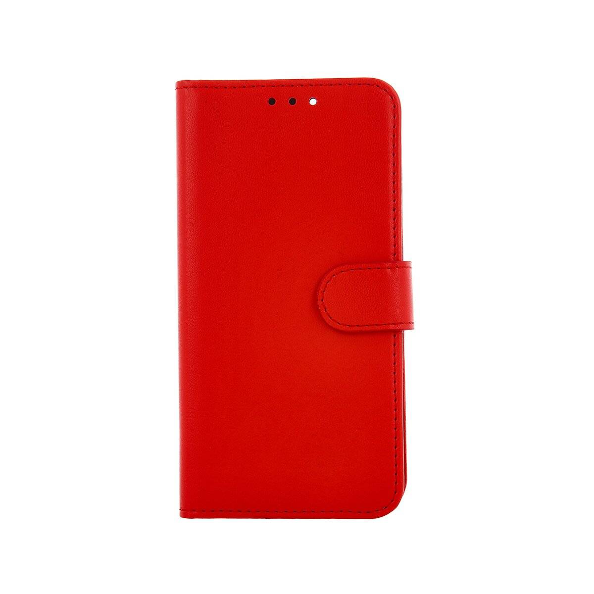 Smart Classic Magnet Hülle Standfunktion kompatibel mit iPhone 16 Pro Max Rot