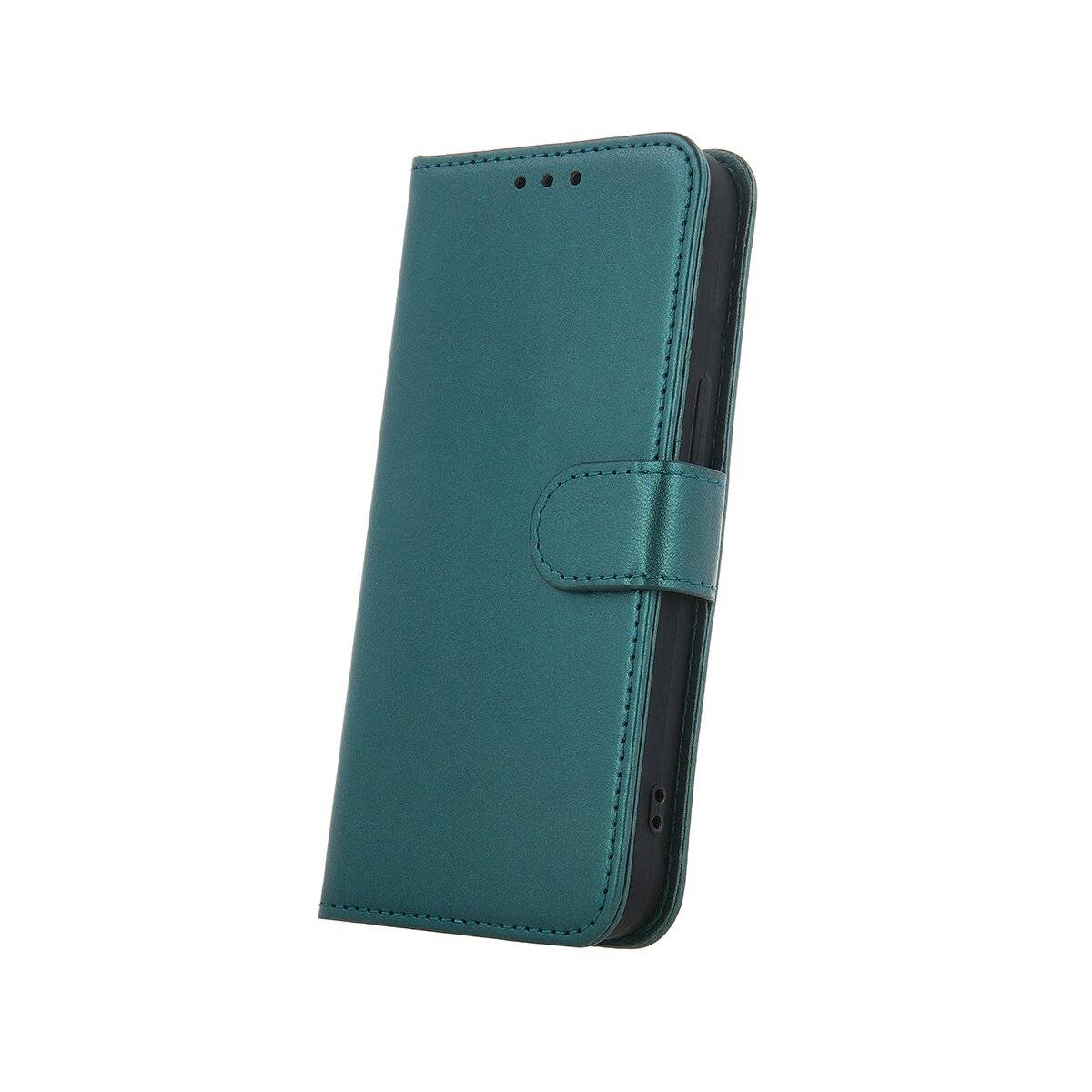 Smart Classic Magnet Hülle Standfunktion kompatibel mit iPhone 16 Plus Dunkelgrün