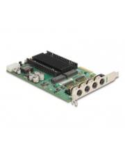Delock Netzwerkkarte PCI Express Gigabit Ethernet 4x M12 PCI-Express 1.000 Mbps