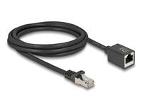 DELOCK Netzwerk Verlängerungsk.S/FTP RJ45 Stecker zu RJ45 2m
