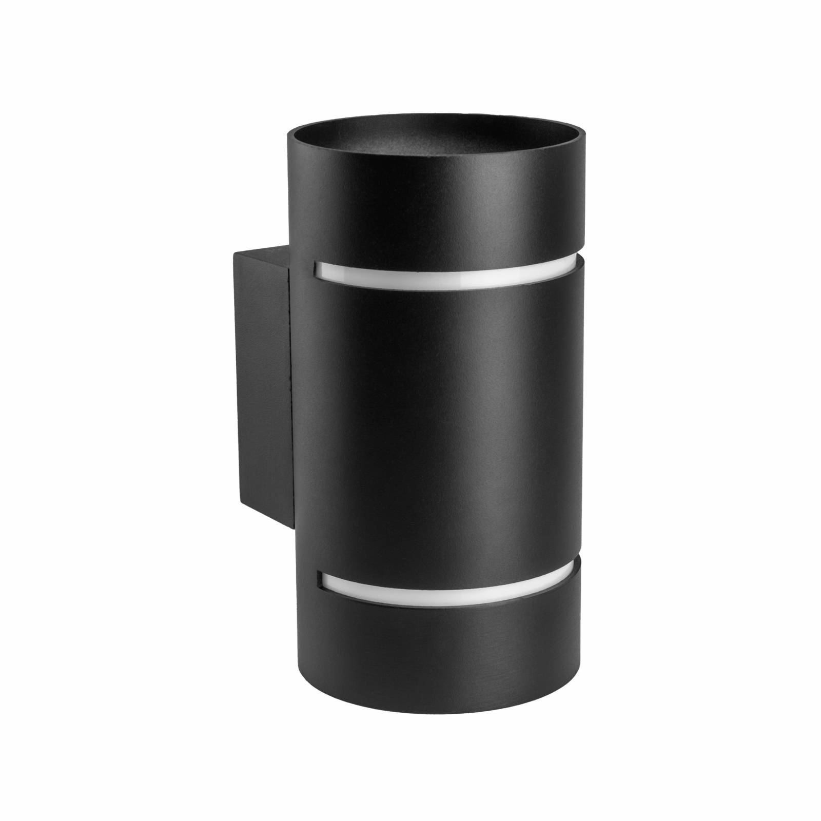 Spectrum LED Wandleuchte SQUALLA LUMO G9 IP20 Innenleuchte rund schwarz Up & Down max. 6W