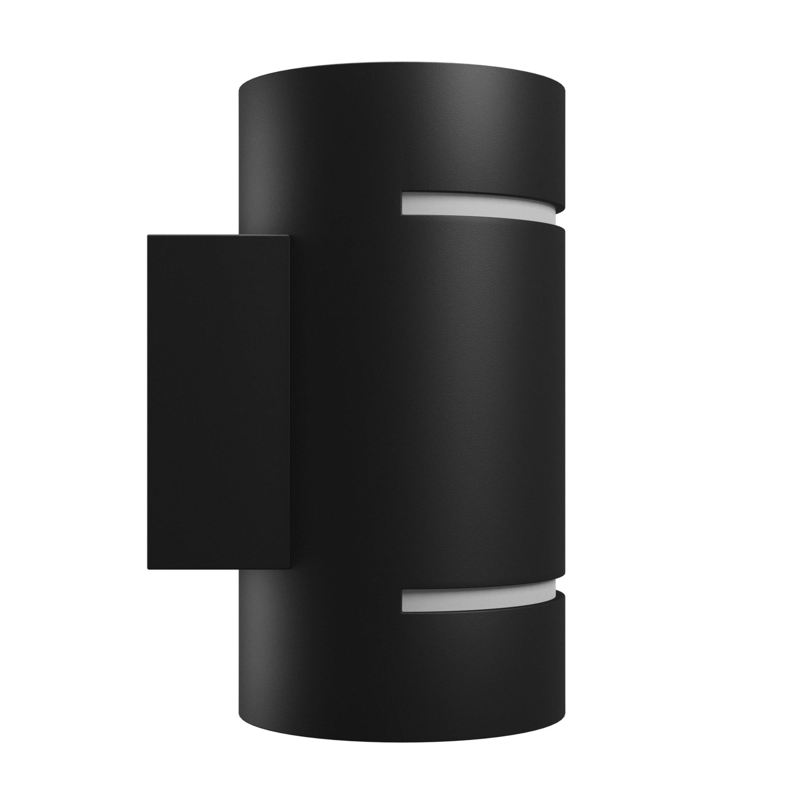 Spectrum LED Wandleuchte SQUALLA LUMO G9 IP20 Innenleuchte rund schwarz Up & Down max. 6W