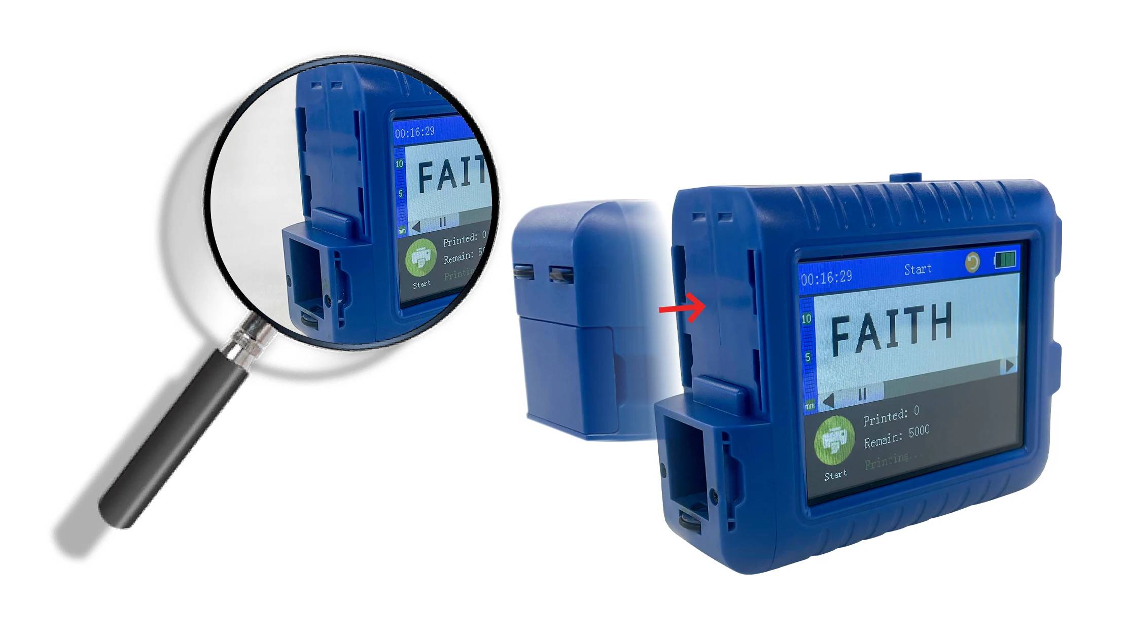 Mini Handdrucker & Markiersystem