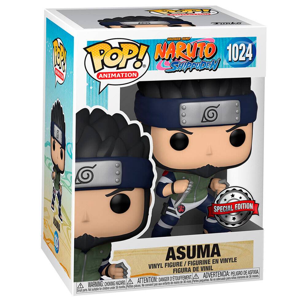 Naruto Pop! Animation Vinyl Figur Asuma (MT) 9 cm
