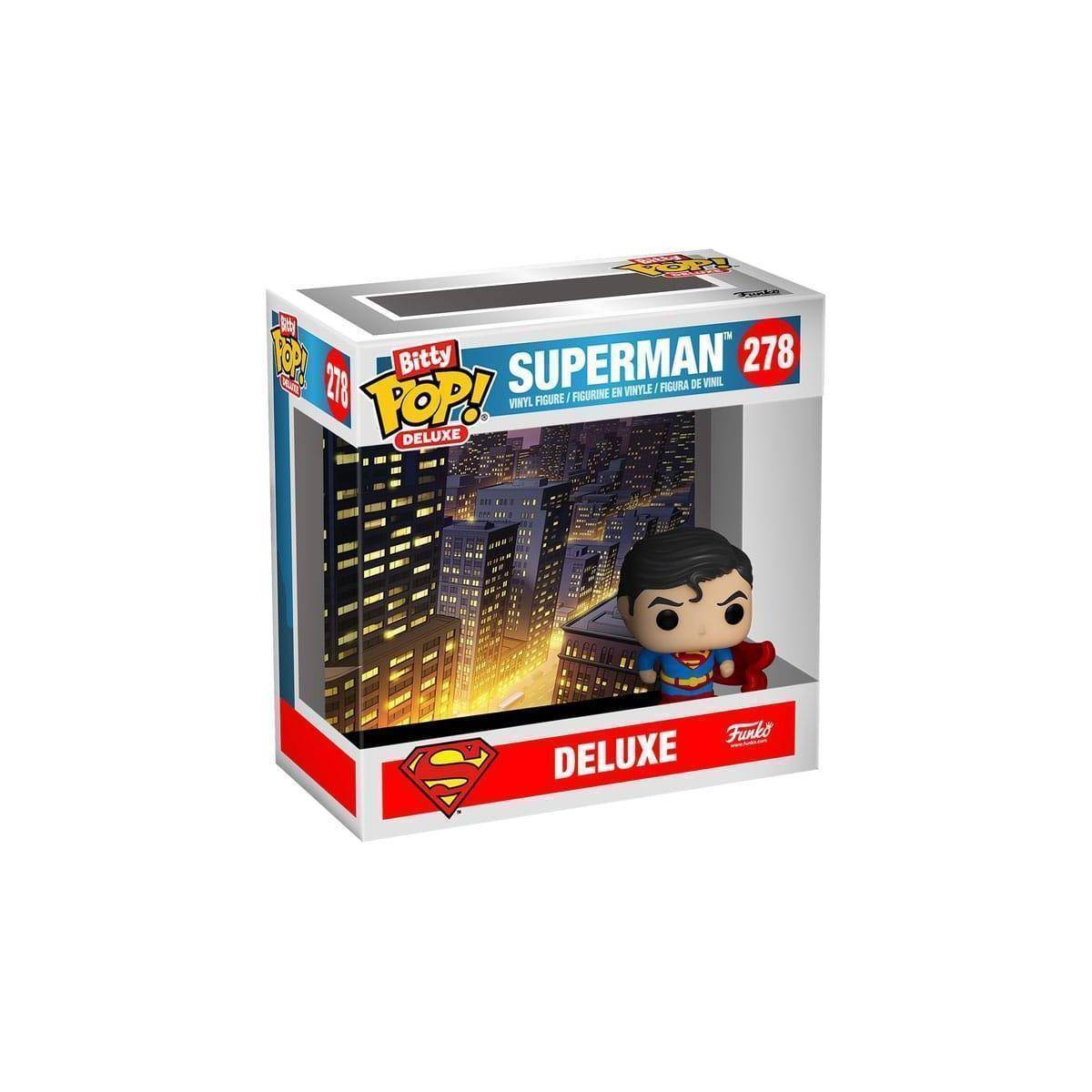 FK81299 - Superman Bitty POP! Deluxe Vinyl Figuren Superman(Gargoyle) Display (12) 2,5 cm
