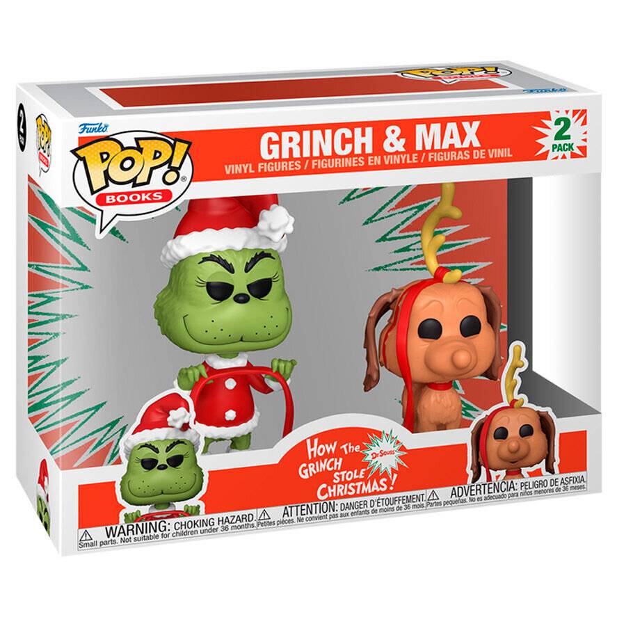 POP Pack 2 Figuren Der Grinch - Grinch & Max